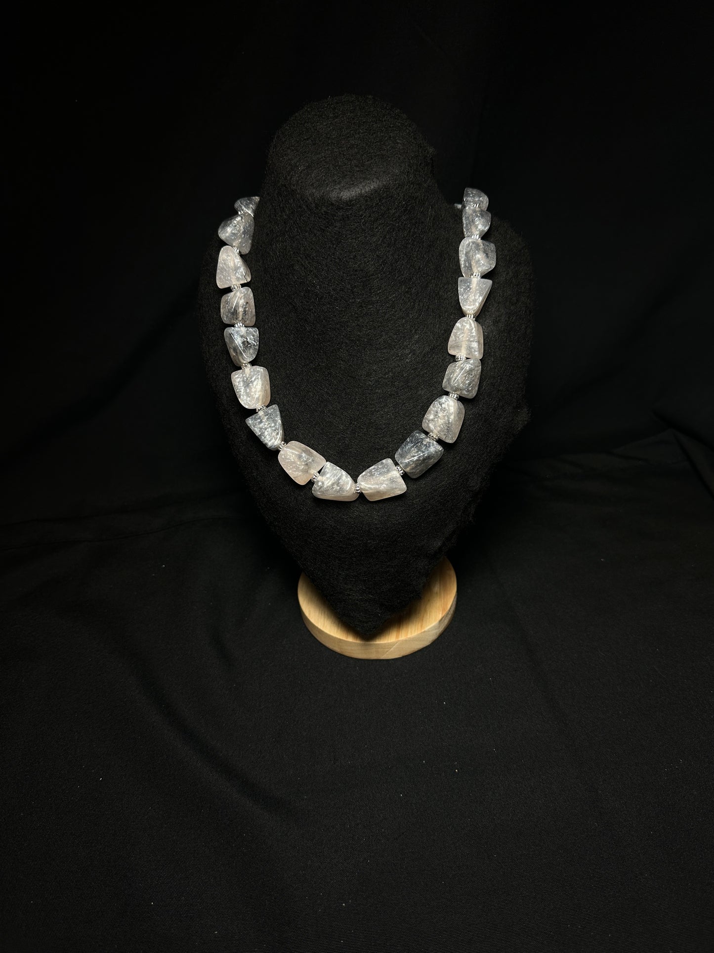 Raw Crystal Chunk Necklace